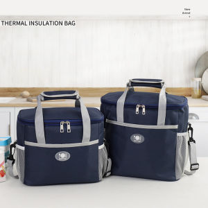 Portable Lunch Box Bag Insulated Lunch Bag Student Meal Bag Waterproof Thickened Aluminum Foil