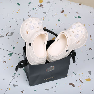 [Free Shipping] Diy WomenS Summer Outdoor Sandals New Style With Thick Soles And Height-Increasing Features Made Of EVA Material Suitable For Beach Wear