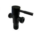 วาล์วใต้อ่างอเนกประสงค์ สามทาง 1/2" สแตนเลส เกรด 304 ICON SN-02 / สีดำ SN02-BLACK DUSS | วาล์วเปิด-ปิดน้ำสองทาง วาล์ว 2. 