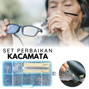 Baut Sekrup Nosepad Set Perlengkapan Perbaikan Kacamata Universal