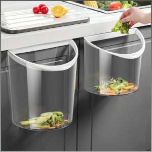 Trash Can Pursuing Neatness Garbage Container Wall-mounted Removable Cleaning Large Storage Space