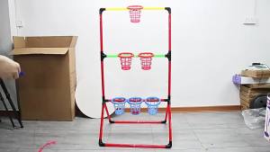 New Sports Throwing Parent-Child 2-in-1 Indoor and Outdoor Sandbag Basket Sandbag Throwing Childrens Game Set