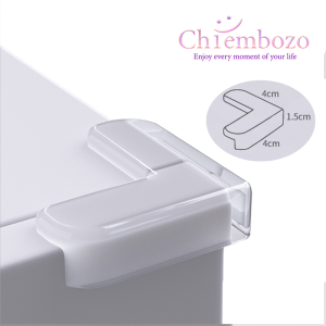 CEZ 4 ชิ้น/ชุด ยางกันชนมุมโต๊ะ ยางกันชนขอบโต๊ะ กันกระแทก สีใส/สีดำ/สีบีช/สีขาว ติดตั้งง่าย