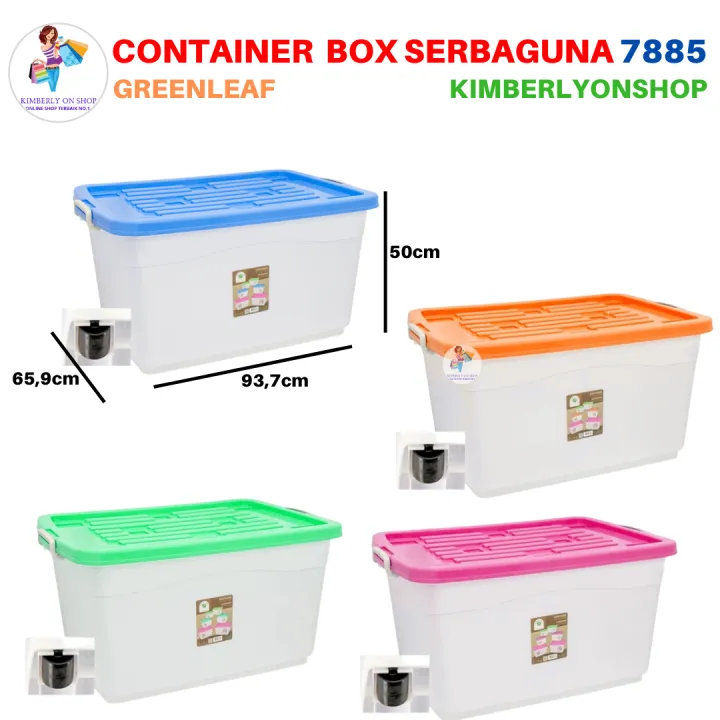 Container Box Greenleaf Container Box Tempat Penyimpan 210 Liter 7885 Sierra Green Leaf ...