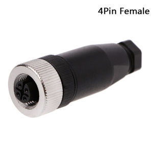 Follow Get New[Beautiful SS] 1Pc M12 sensor connector 3 4 5 pin male female straight right angle plug
