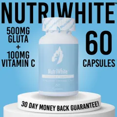 Nutrition.ph NutriWhite™ (15 Caps) Whitening, Gluta, supplement, Glutathione, Skin Whitening, Pills, Capsules