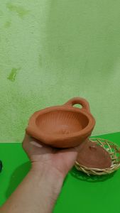 Combo 2 bộ nồi kho quẹt 13cm kèm rế tre