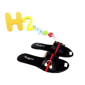 WR SANDAL WANITA KOKOP MINIMALIS SIMPEL TERBARU FLAT NS11