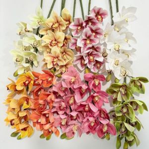 FELIZ 10 Đầu Hoa giả Làm thủ công Đồ dùng cho tiệc lễ hội Hoa giả Magnolia Thời trang Thủ công Đồ trang trí nhà cửa