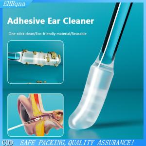 COD 24 cái hộp Dùng Một Lần Dính Tai Gạc Chọn Tái Sử Dụng Tai Sạch Hơn Mềm Tai Sáp Công Cụ Loại Bỏ Ráy Tai Remover Cho Người Lớn Kid