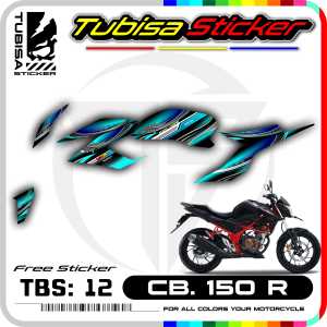 Sticker Striping Variasi CB 150 R - Stiker Striping Variasi List Motor CB 150 R Led. TBS.12