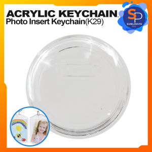 Acrylic Keychain Photo Insert Frame Keychain 50PCS Transparent DIY Photo Insert Small Key Pendant Personalized for Gifts