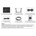 Raspberry Pi 4 Screen, 2022 Upgraded 7" Raspberry Pi Monitor with Case, APROTII 1024X600 IPS Capacitive Touch Screen Display with Stand, USB/HDMI Cables, for Raspberry Pi, Windows, Laptop, Xbox. 