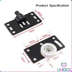 Need. Closet Durable Hanging Concave Pulley Caster Wardrobe Cabinet Cabinet Sliding Door Roller