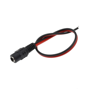 Dc5.5 x 2.1mm cáp điện cho CCTV đèn LED 12V 2A Thiết bị dây nhảy quang