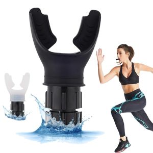 ZYJC Adjustable Resistance Breathing Trainer Portable Enhance Muscle Training Lung Respirator Easy To Clean Efficient Breathing Exercise Device Sports