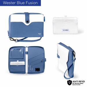 Wallts Wester - Dompet Tempat Holder passport multifungsi