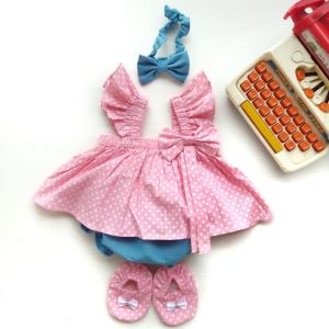 JULIE SET baju celana bandana sepatu pakaian anak bayi perempuan cewek lucu murah terlaris cod berkualitas owen baby shop