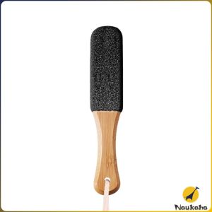 Naukaha Double Sided Foot Scrub Brush Remove Dead Skin Exfoliating Foot Callus Remover 1Pcs