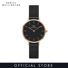 Daniel Wellington Classic Petite Ashfield Black 28 32mm Silver Lazada PH