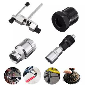 Bicycle Accessories Bike multitool Set 4Pc Mountain Bike MTB Bicycle Crank Chain Axis Extractor Removal Repair Tool Kit