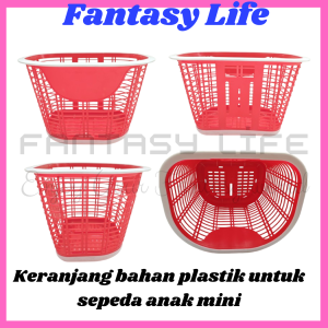 Fantasy Keranjang sepeda anak plastik untuk sepeda ban 12  16 dan 18