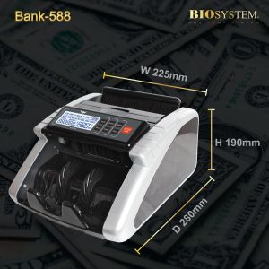 BANK588 BIOSYSTEM UNIVERSAL MONEY COUNTER