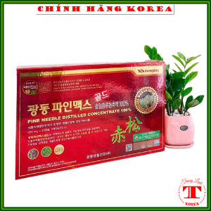 Tinh dầu thông đỏ Kwangdong hàn quốc nội địa hộp 120 viên - Phòng mỡ máu tim mạch huyết áp ung thư - tranglinh
