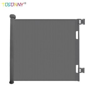 [CAO 86cm] Thanh chắn cửa rào chắn thu gọn chắn trẻ em thú cưng ngăn cầu thang nhà bếp 1m8 3m