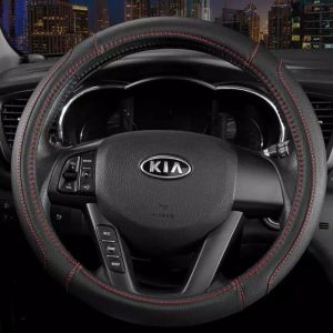 Sarung Stir Mobil Bahan Kulit Premium Steering Wheel Covering Universal