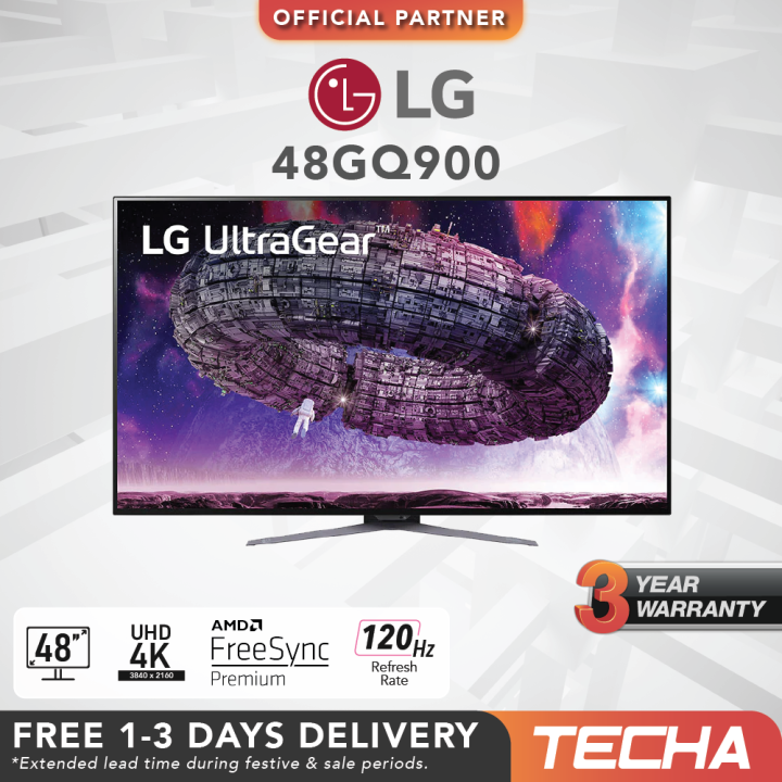 [FAST SHIP] LG 48GQ900 48'' UltraGear UHD OLED 0.1ms R/T 120Hz