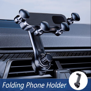 🇵🇭Car Air Outlet Phone holder 360 ° Rotating Mobile Phone Mount Clip Special Car Air Outlet Navigation Hook Type Fixation