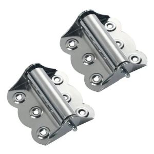 2 Pcs Engsel Pintu Kupu Tarung Engsel Pintu Stainless Engsel Penutup Pintu Otomatis Window/Door Spring Hinge Door Closed Hinge