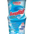 DampRid Refillable Moisture Absorber Fragrance Free - FG60 (Twin Pack)- Damp Rid (Product From USA). 