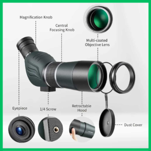 COD MaiFeng Teropong Monokular HD BAK4 FMC 20-60x60 - teropong jarak jauh 50000m siang malam 10000m militer murah / teropong binocular 10000m mini murah / teropong malam untuk berburu / teropong binacular -MFE-60