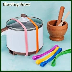 Blowing 1pc Silicone Rubber Bands Elastic Rubber Wrapping Bands Extra Large Rubber Bands For Notebook Office Outdoor Gear Gifts