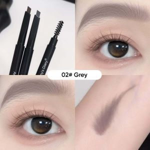 Eyebrow Pen Waterproof Pensil Alis Double Tip Cosmetics Natural Long-Lasting and Sweetproof