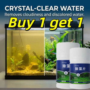 【Buy 1 get 1】300Pcs Algae Remover For Aquarium 150ml Non-harm the Fish Water purification Algae Remover