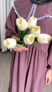 STACI MIDI DRESS PREMIUM CRINKLE /GAMIS BY MOELA