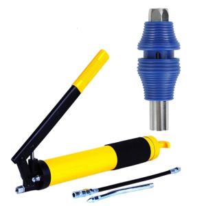 Corrosion Resistant Auto Locking High Pressure Grease Coupler Nozzle Suitable for Universal Lubrication Guns Leak Proof