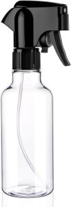 12oz Continuous Mist Plastic Spray Bottle 1 Pack All Purpose    Continuous fine mist leak-proof reusable for hair plant care & household cleaning
