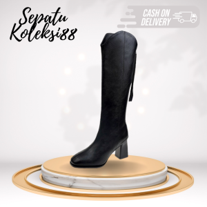 Sepatu Boots Panjang Hak tinggi wanita Fashion SK 285