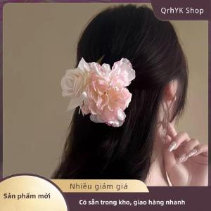 Hàng có sẵn✨ Hoa Hồng tóc Claw cổ tích tóc Clip lớn kẹp tóc cho phụ nữ cô gái ngọt ngào đa năng tóc Clip Thời Trang Phụ Kiện Tóc Quà Tặng