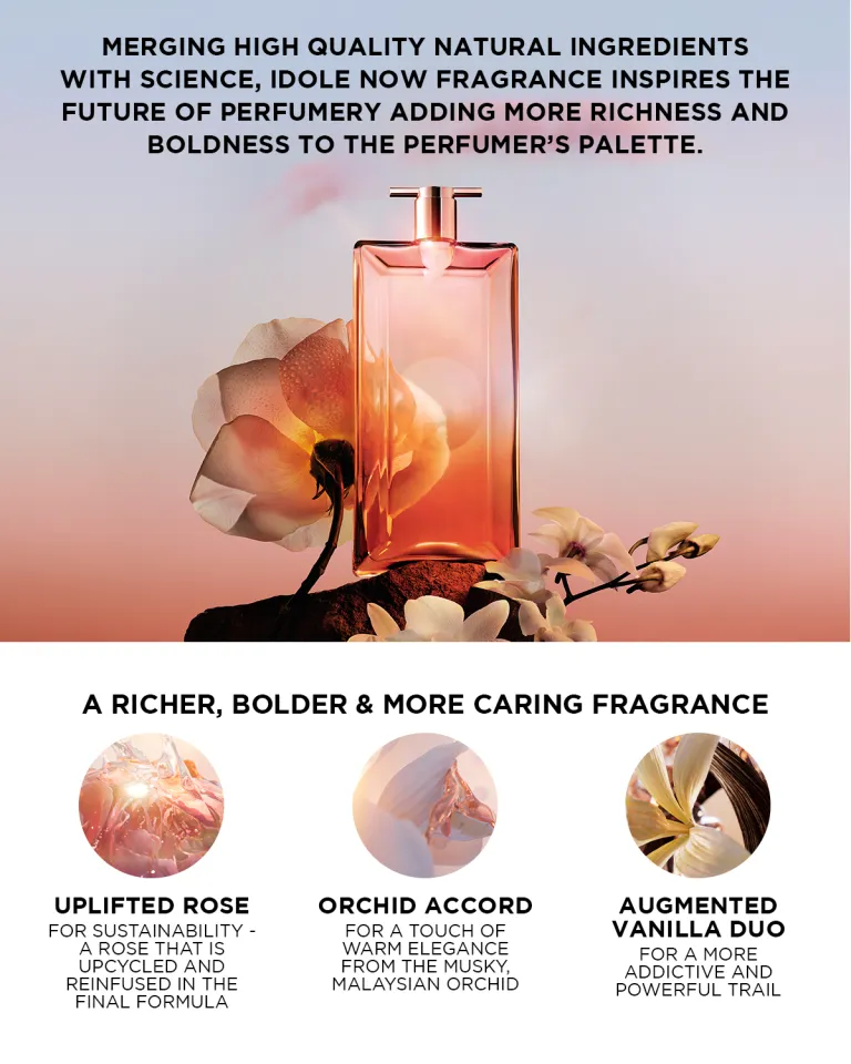 Top Notes Idole Perfume Ingredients LANCOME PARIS Idole L'Intense