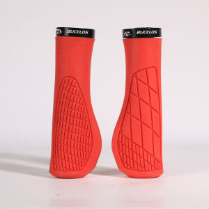 BUCKLOS MTB Handle Grip Antislip Rubber Handlebar Grips Lightweight Lock Ring Bike Grips Bicycle Accessories