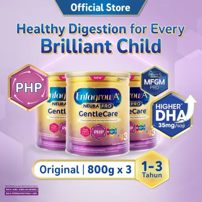 [Paket isi 3] Enfagrow A+ Gentle Care Susu Formula Anak Untuk Gangguan Pencernaan 800gr