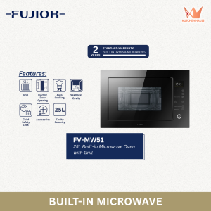 [READY STOCK] FUJIOH - 25L Built-in Microwave + Grill | FV-MW51