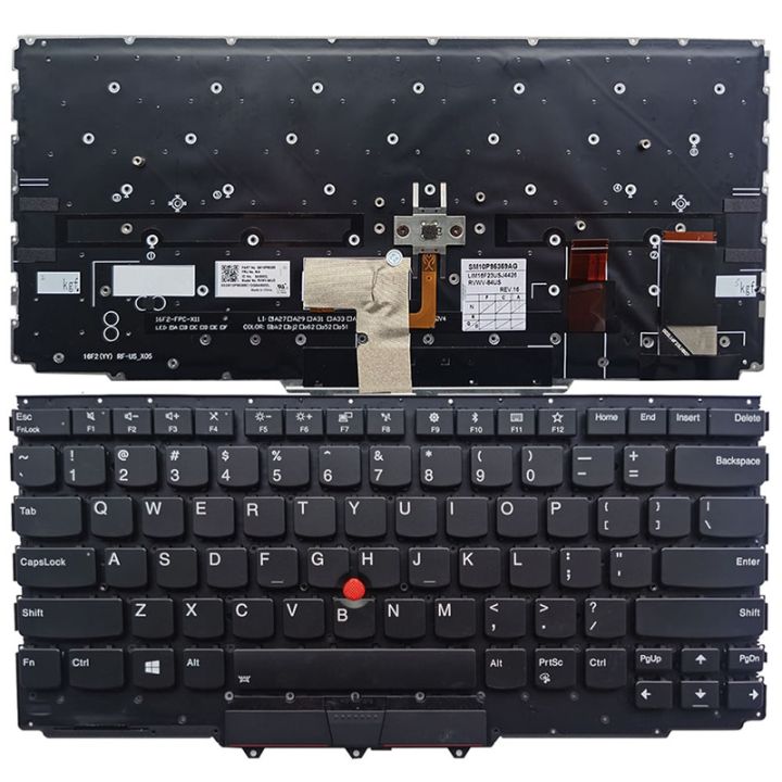 Lenovo ThinkPad X1 Yoga 2017 日本語キーボード New/Orig Lenovo ThinkPad X1 Yoga Gen 7 7th Keyboard US