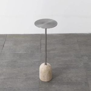 Sacesr Modern Stainless Steel Art Sofa Tables Simple Multifunctional Bedroom Side Table Creative Luxury Relaxing Living Room Furniture K6R8Z