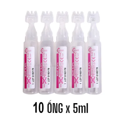 Nước muối sinh lý Physiodose Gifrer Pháp cho trẻ sơ sinh hộp 40 ống - Hàng chính hãng Pháp